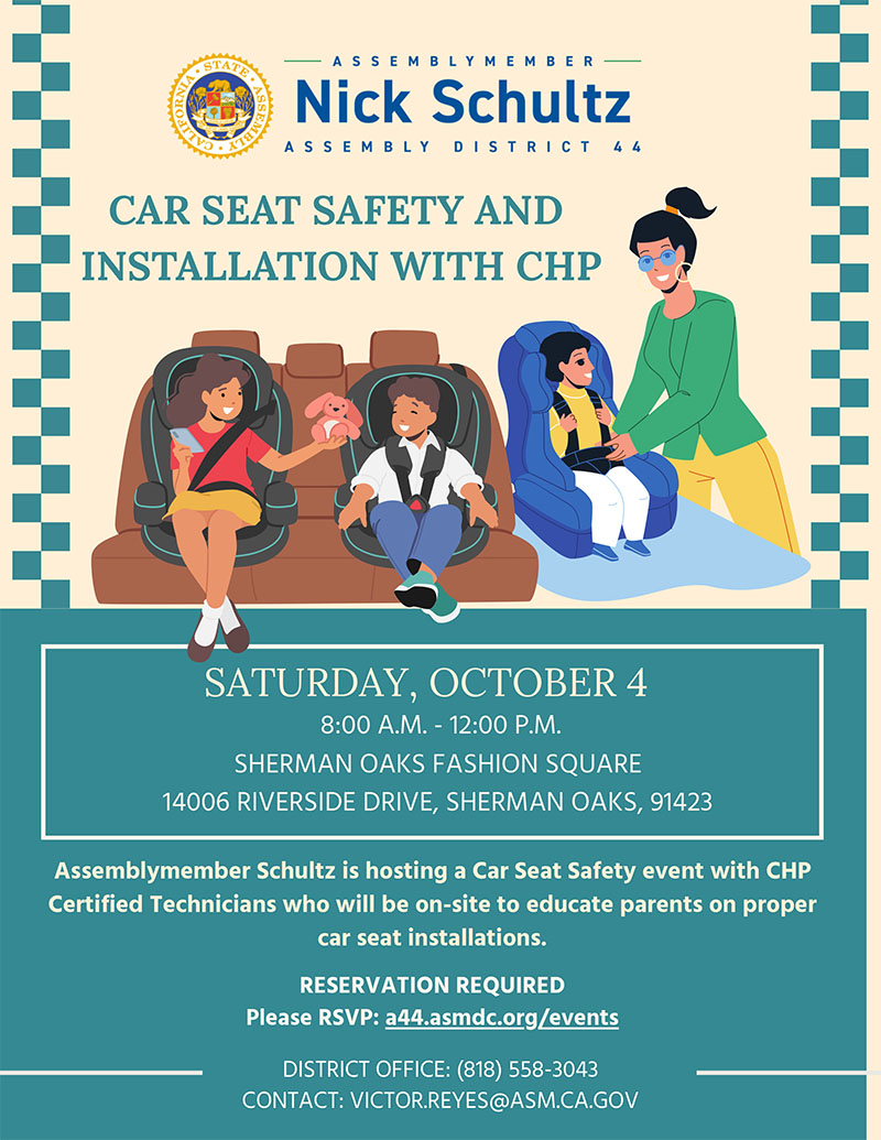 Car Seat Safety and Installation with CHP
