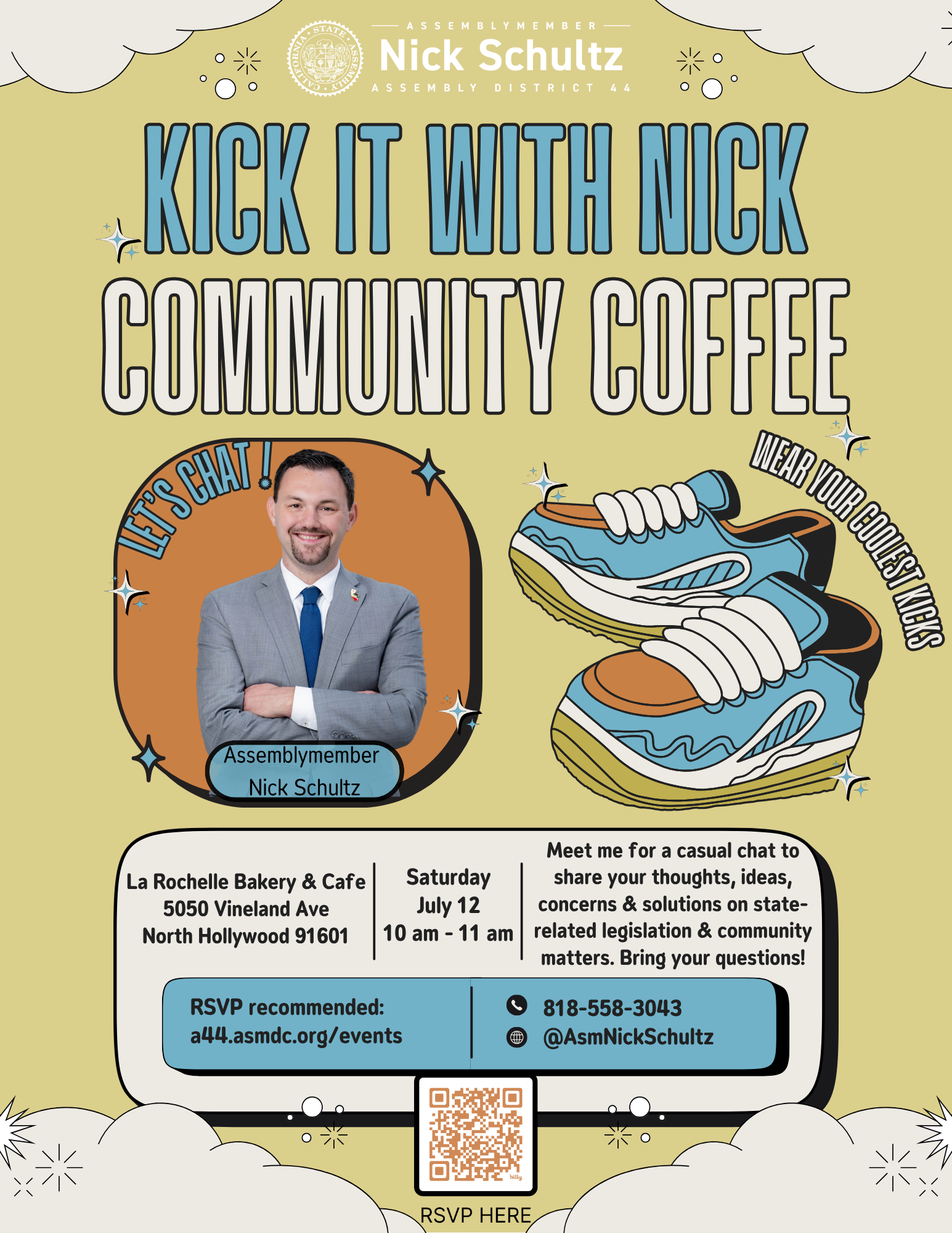 Kick it with Nick Community Coffee