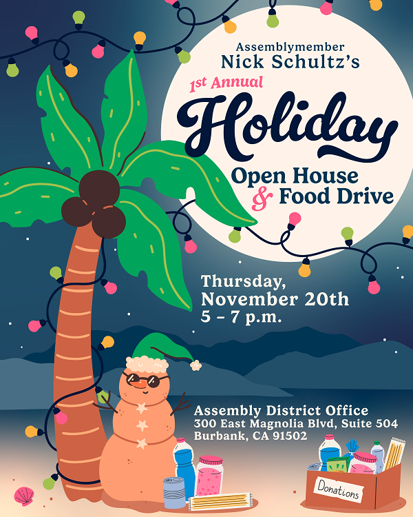 Open House and Food Drive