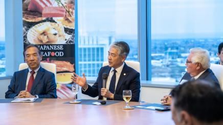 Members of the Japanese Consulate speak to the importance of Japan's and California's economic relationship and political partnership.