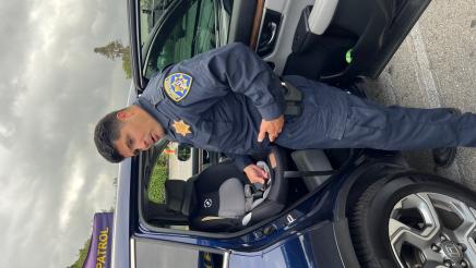 CHP inspects vehicle