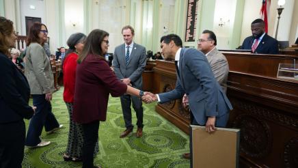 Native American Day Floor Ceremony