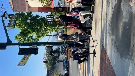 Group shot of Montrose's Memorial Day event