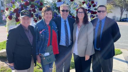 Group photo of Montrose Memorial Day event