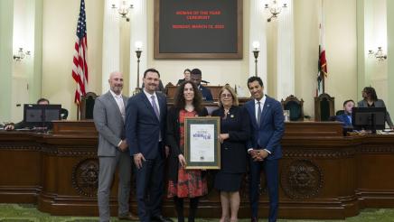 Assemblymember Schultz honors Lindsay Imber of Sherman Oaks as Woman of the Year