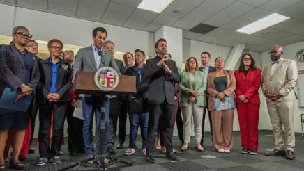 LA Delegation Press Conference