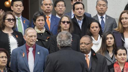 Asm. Friedman Joins Her Colleagues For The National Walkout To Stand Against Gun Violence